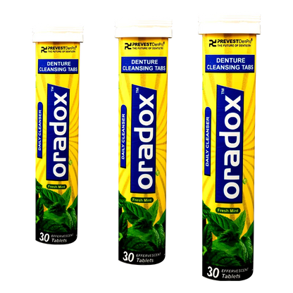 Oradox Denture Cleansing Tabs