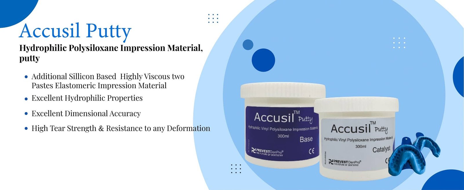 addition silicone putty