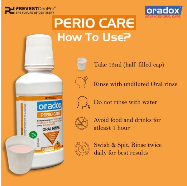 Mouthwash for peri implantitis